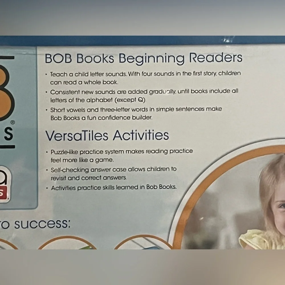 Bob Books and VersaTiles Beginning Readers Set, new!